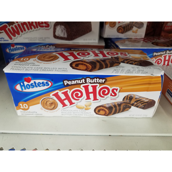 Peanut butter Ho - Ho Hostess Cakes